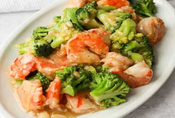 Shrimp with Broccoli